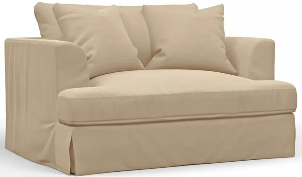 Newport Sahara Slipcover Chair