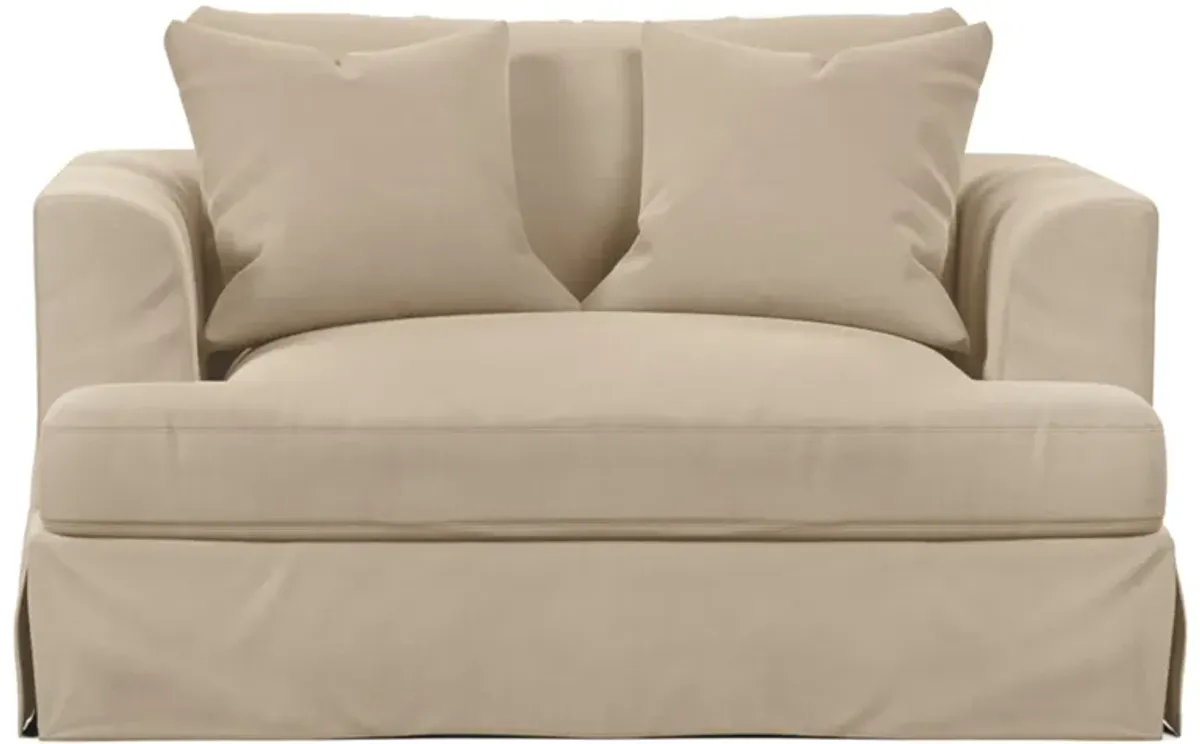 Newport Sahara Slipcover Chair