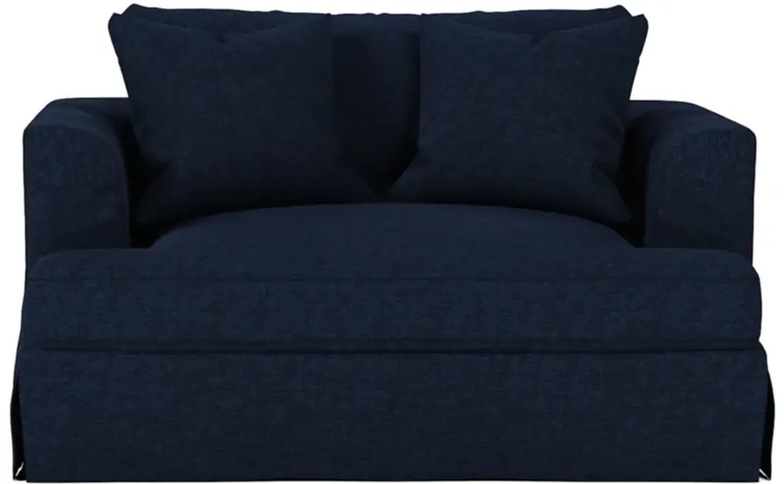 Newport Navy Slipcover Chair