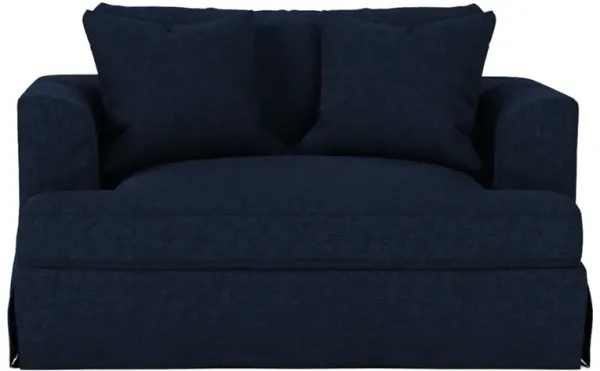 Newport Navy Slipcover Chair