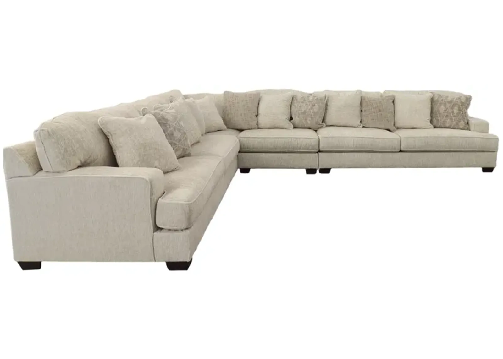 Rawcliffe Parchment 4 Piece Sectional