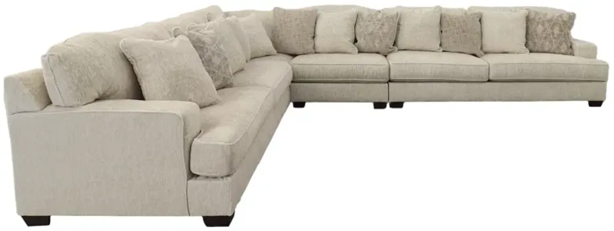 Rawcliffe Parchment 4 Piece Sectional