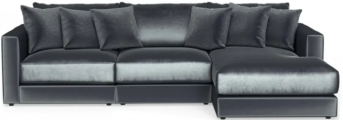 Remington 3 Piece Slate Sectional