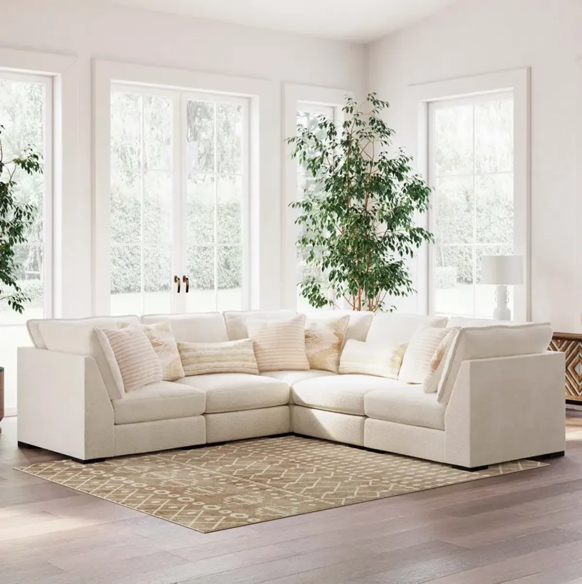 Donelson Creek 5 Piece Sectional