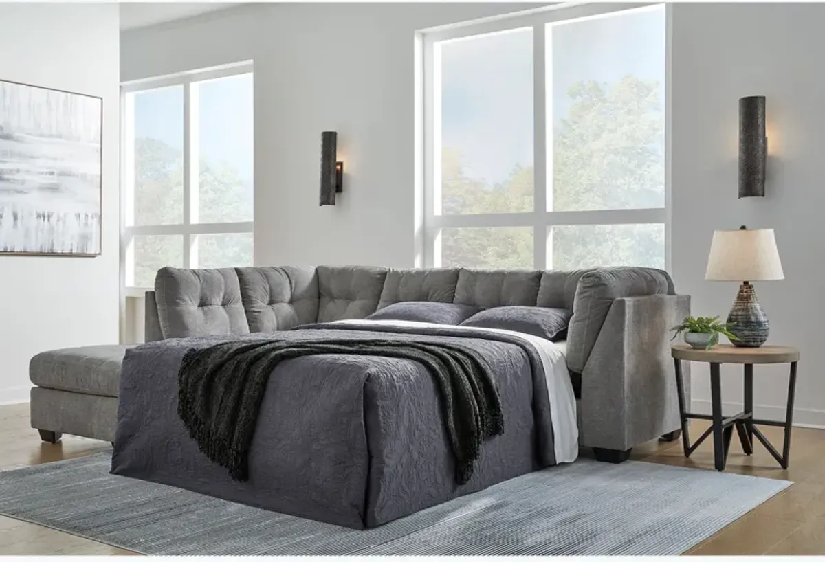 Marleton Gray 2 Piece Sleeper Sectional