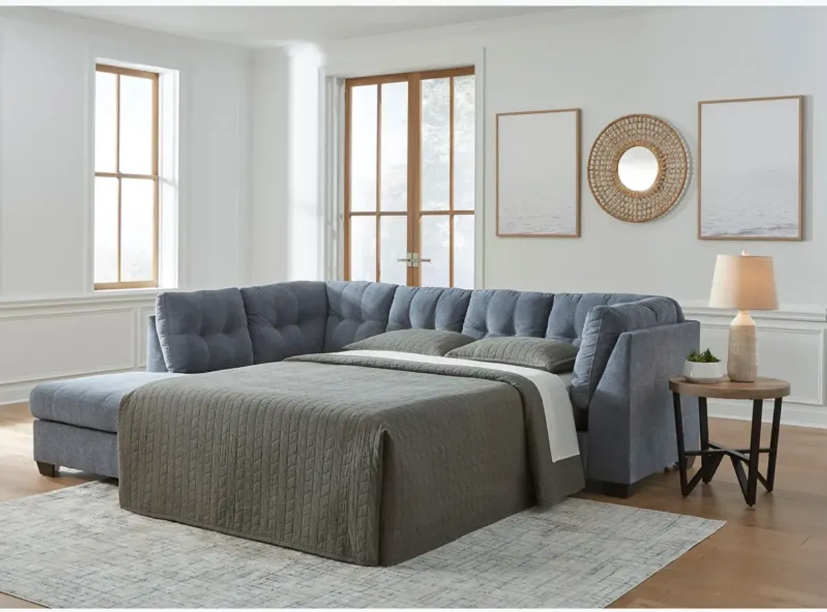 Marleton Denim 2 Piece Sleeper Sectional