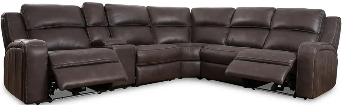 Beacon 6 Piece Power Headrest Reclining Sectional