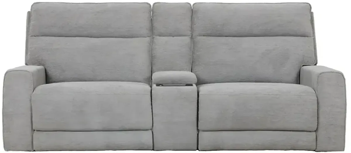 Nigel Nature Zero Gravity Power Headrest Reclining Console Sofa