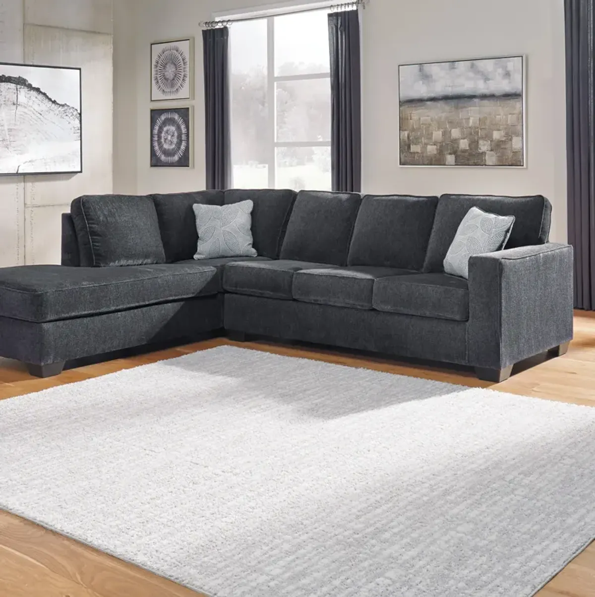 Altari Slate 2 Piece Sectional