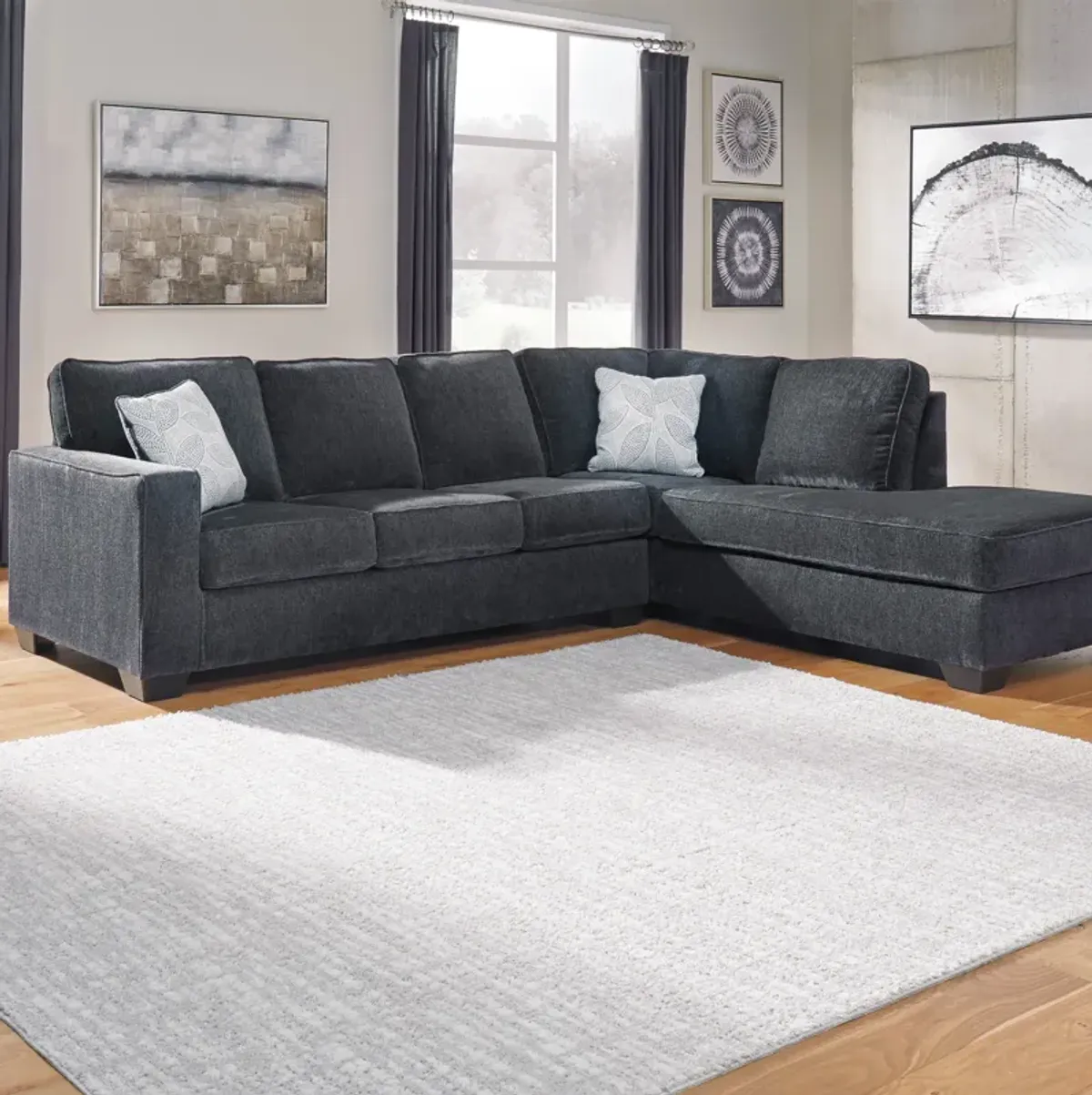 Altari Slate 2 Piece Sectional