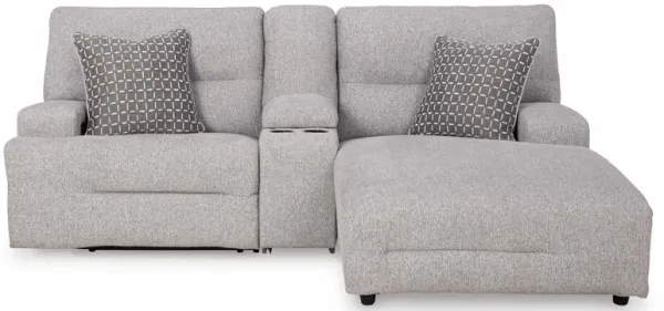 Acklen Pewter 3 Piece Power Reclining Sectional
