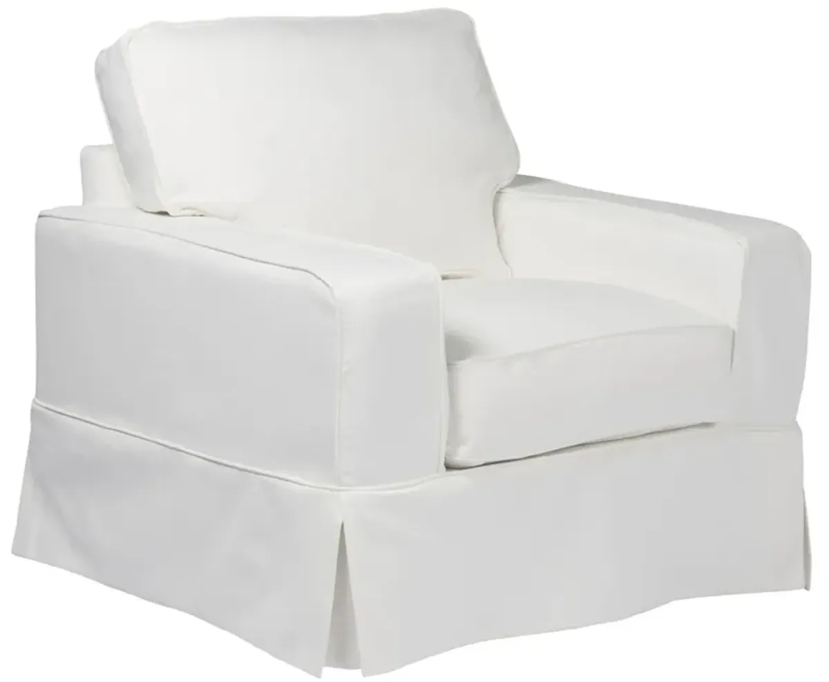 Americana Pearl Slipcover Chair