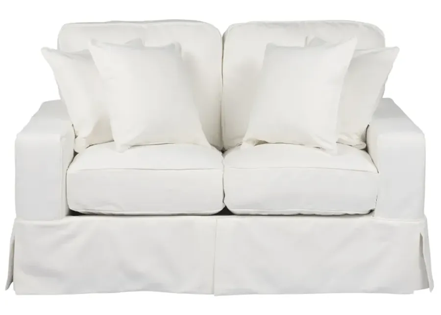 Americana Pearl Slipcover Loveseat