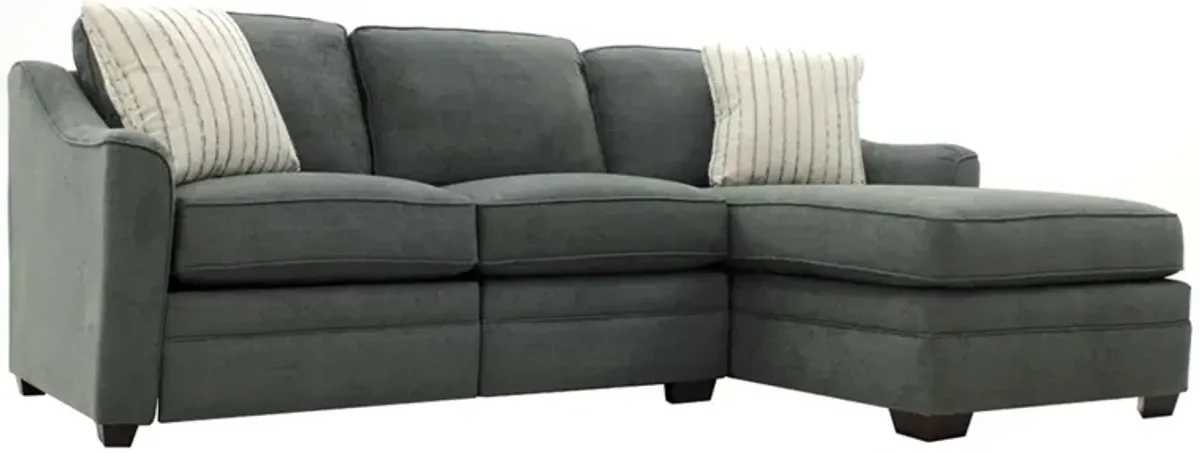 Elite 2 Piece Power Reclining Sofa Chaise