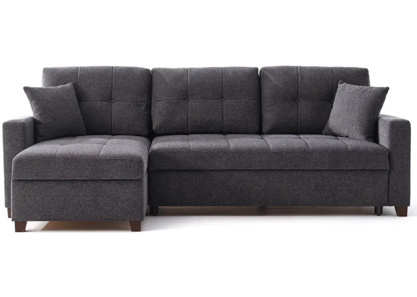 Mocca 3 Piece Sectional with Storage