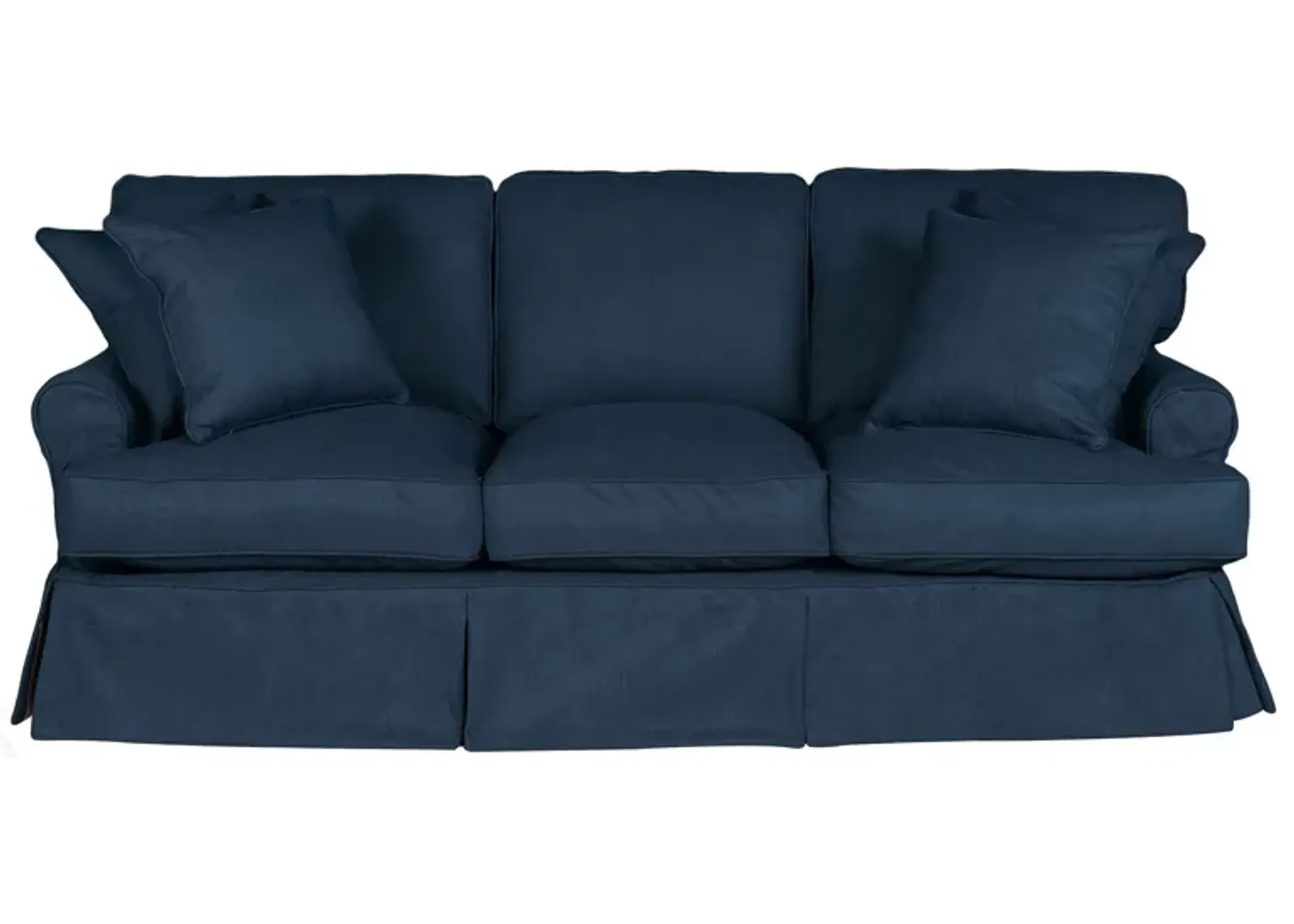 Horizon Navy Slipcover Sofa