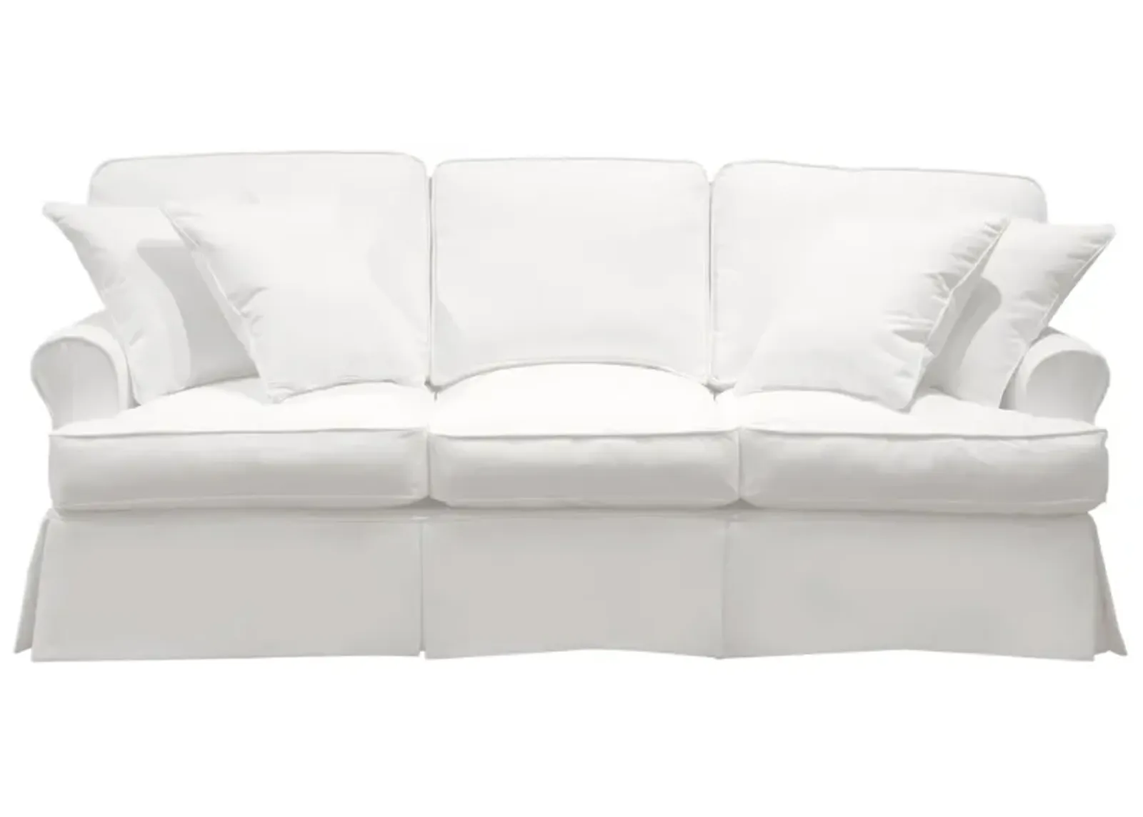 Horizon Pearl Slipcover Sofa