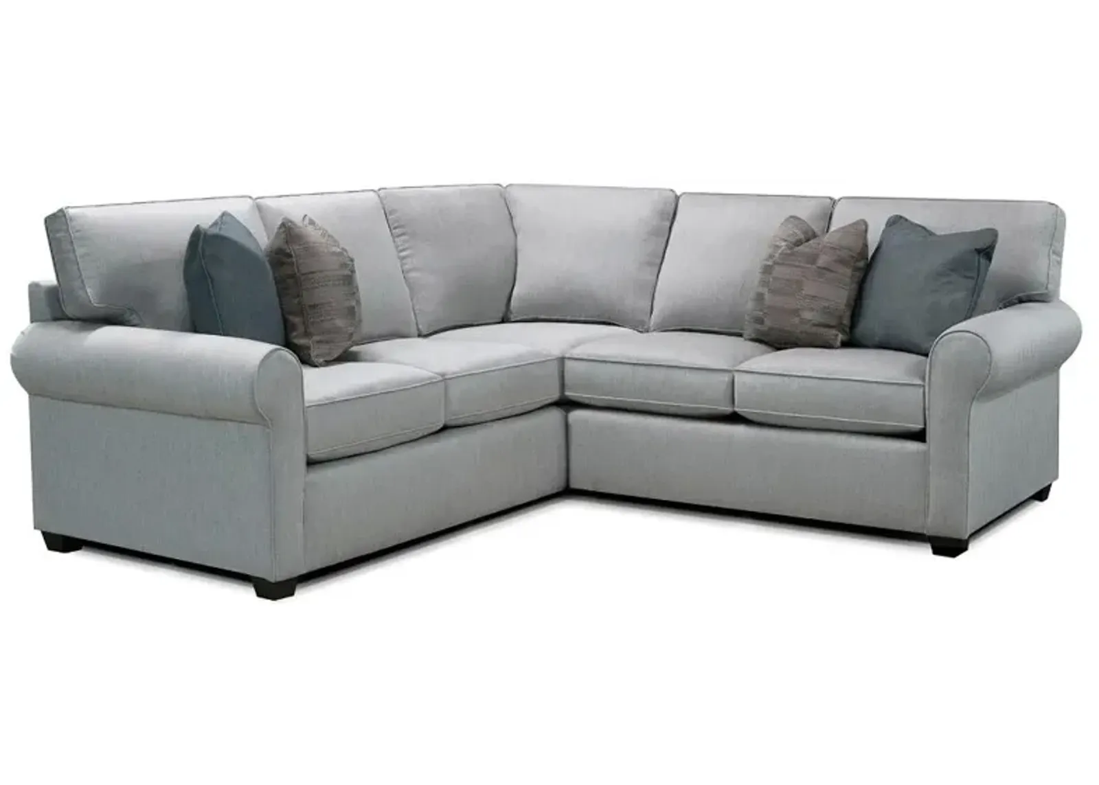 Sunbrella Silver 2 Piece Sectional