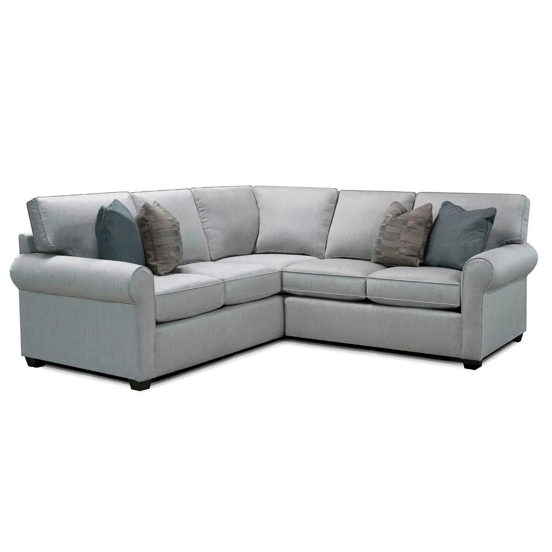 Sunbrella Silver 2 Piece Sectional