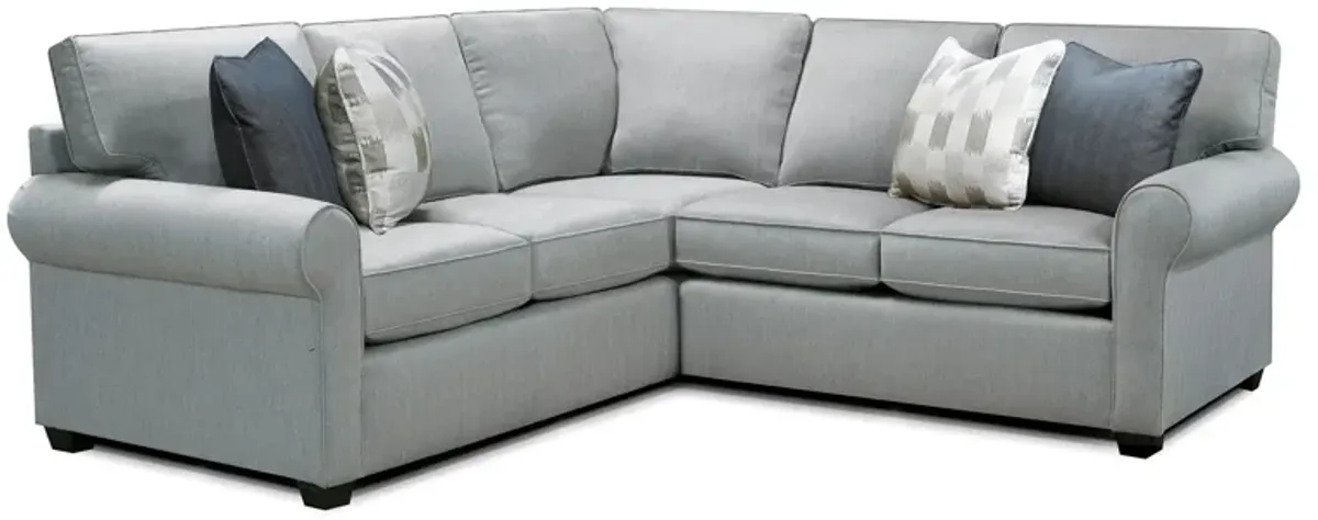 Sunbrella Silver 2 Piece Sectional