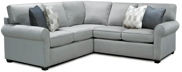 Sunbrella Silver 2 Piece Sectional