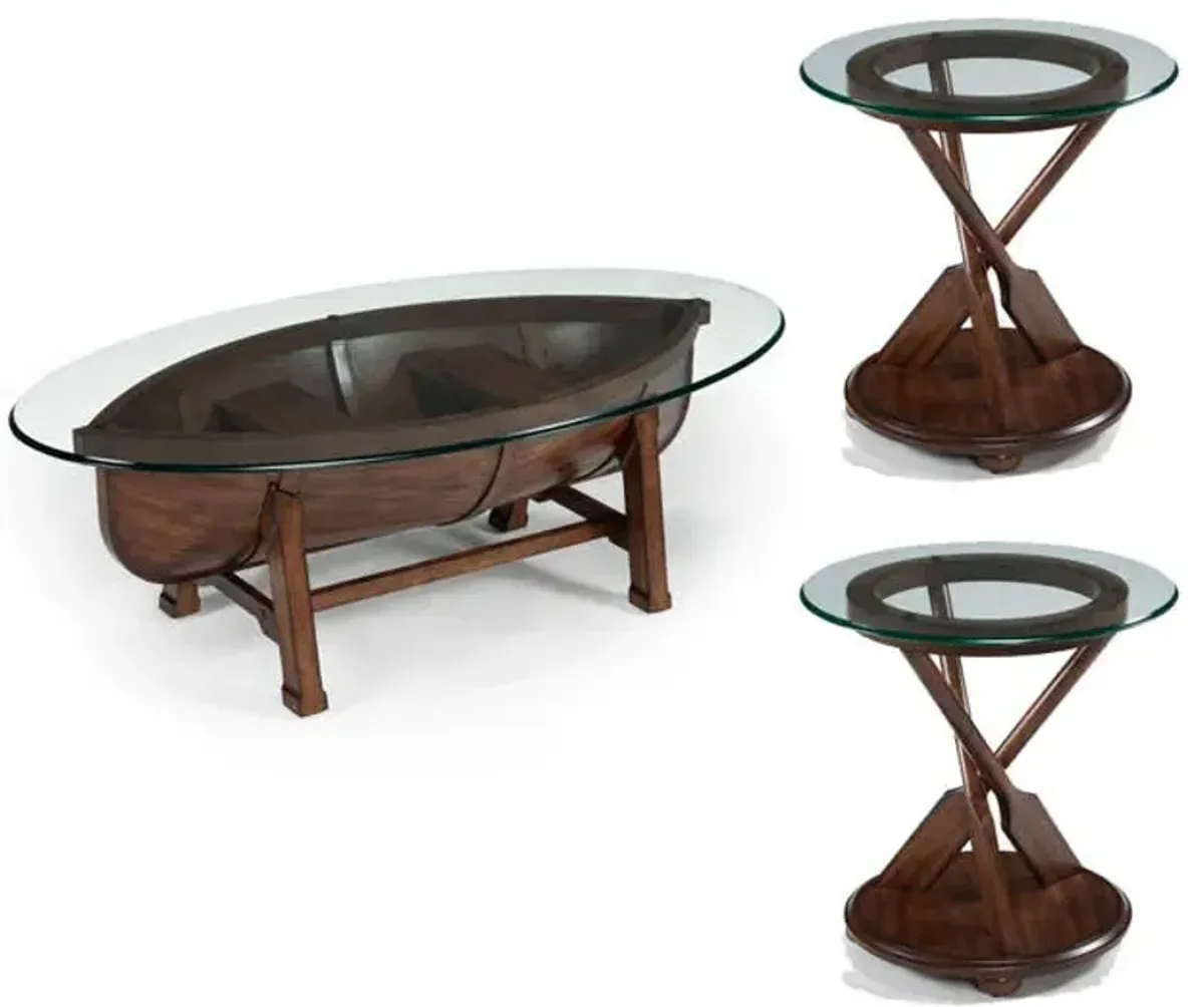 Beaufort Cocktail Table With Two End Tables
