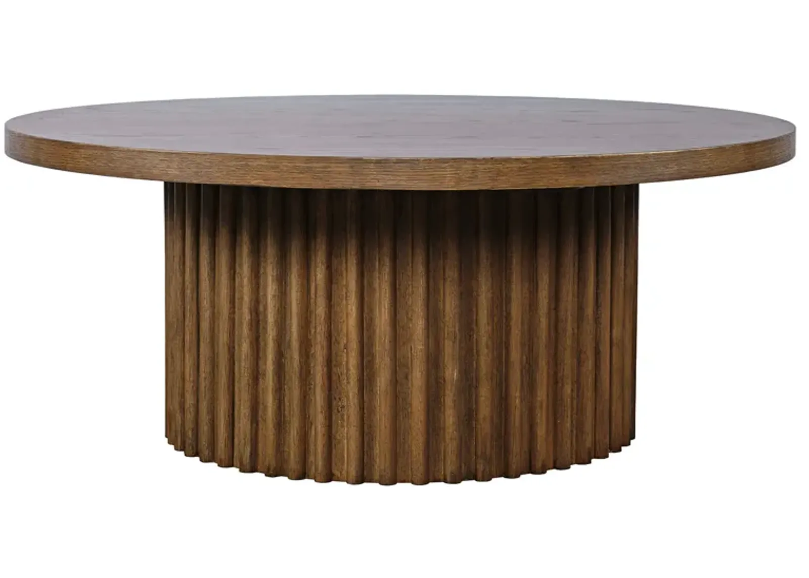 Auden Chestnut Round Cocktail Table