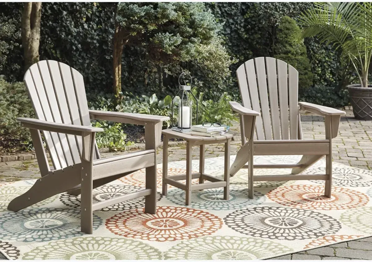 Sundown Treasure 3 Piece Grayish Outdoor Patio Set