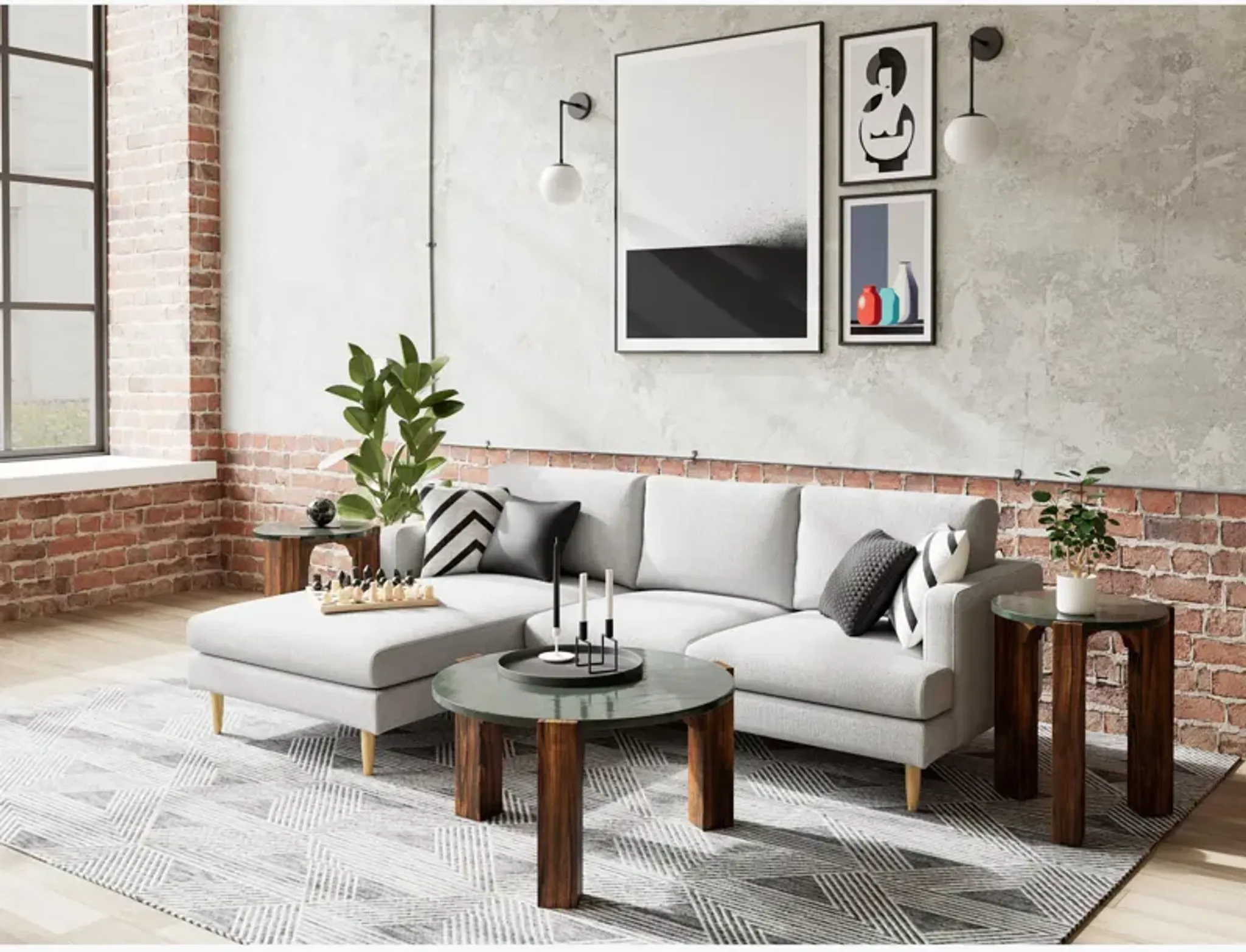 Amner Round Glass Cocktail Table Bernie And Phyls Furniture | Furniture.com
