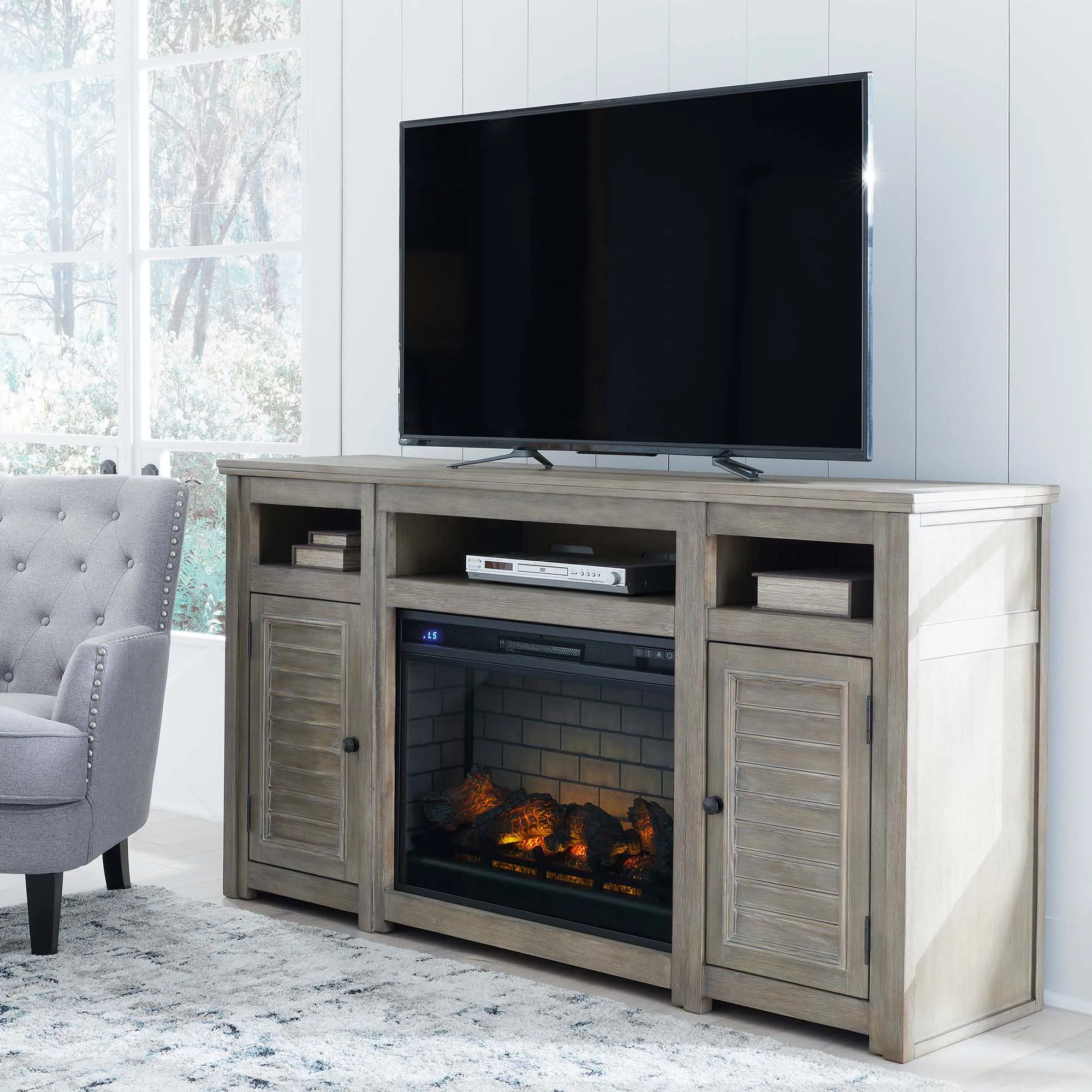 Moreshire 72 Inch Fireplace Entertainment Unit