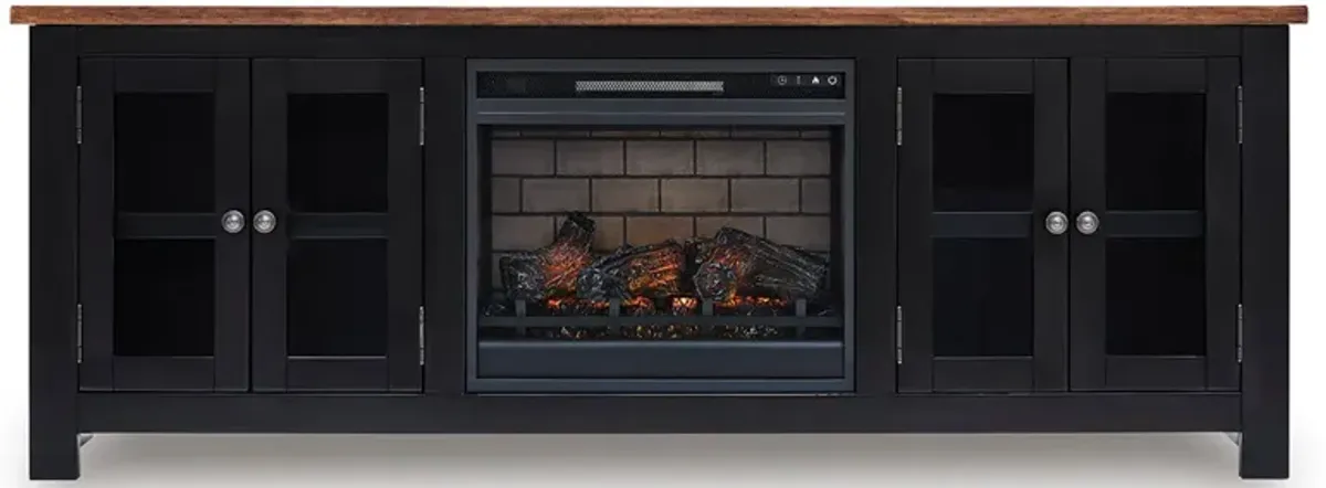 Wildenauer TV Stand with Fireplace