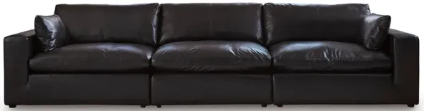 Emilia Black 3 Piece Modular Sofa