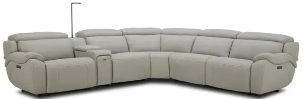 Kaelyn 6 Piece Power Headrest Reclining Sectional