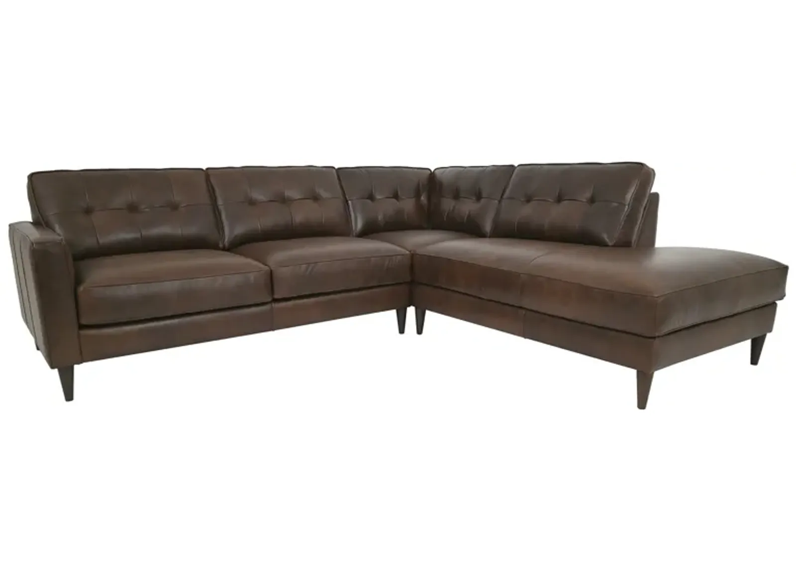 Utah Chestnut 2 Piece Sectional