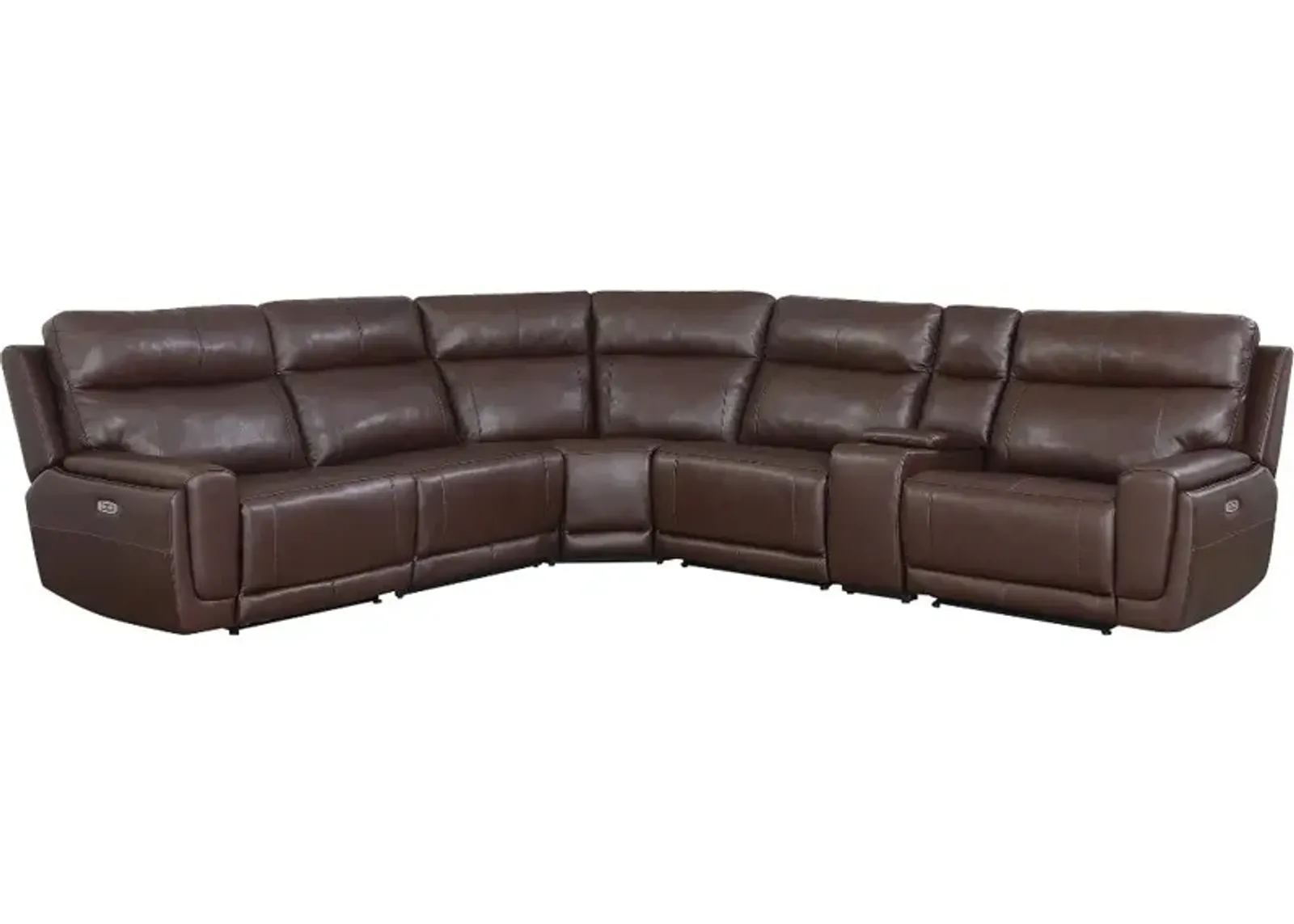 Paloma 6 Piece Power Headrest Reclining Sectional