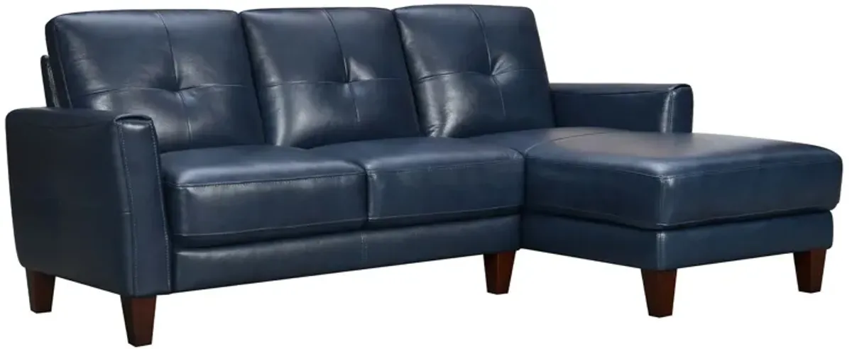 Classico Midnight Blue 2 Piece Sectional