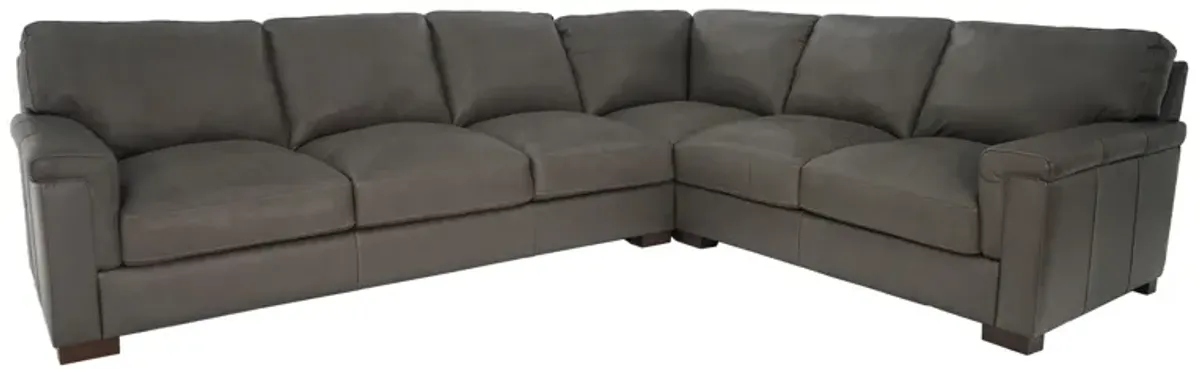 Caruso Fog Grey 2 Piece Sectional