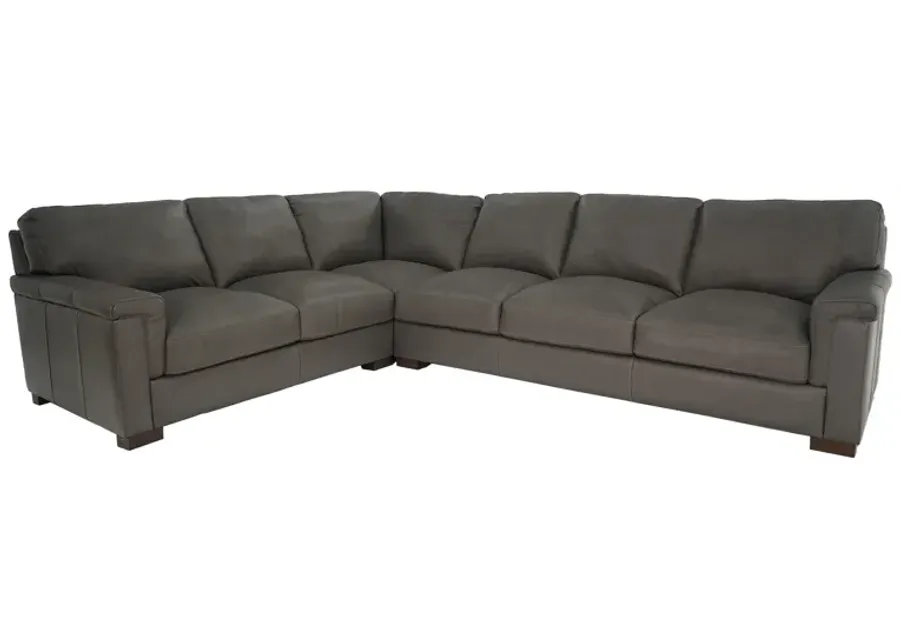 Fog Grey 2 Piece Sectional