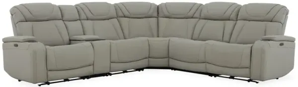 Blanca 6 Piece Power Headrest Zero Gravity Reclining Sectional