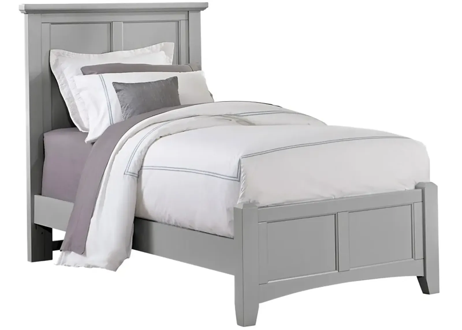 Bonanza Gray Youth Twin Bed