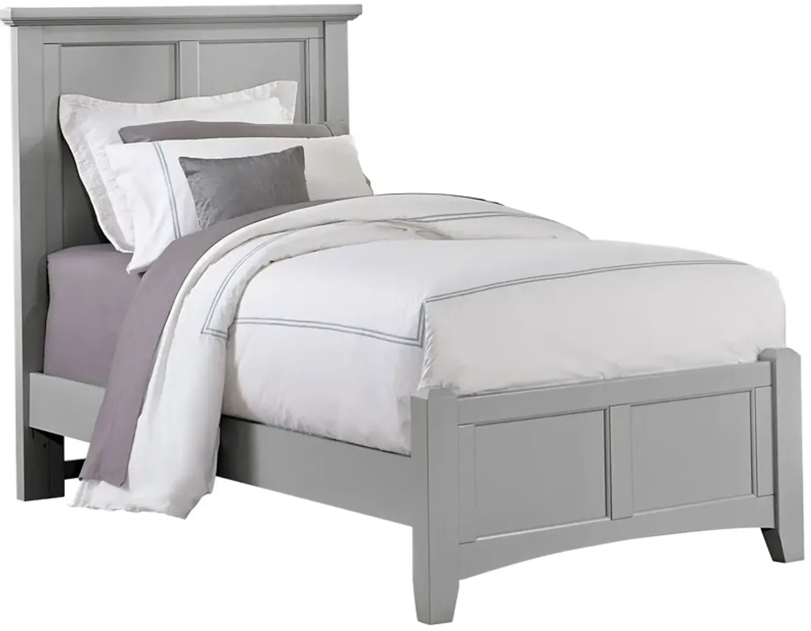 Bonanza Gray Youth Twin Bed