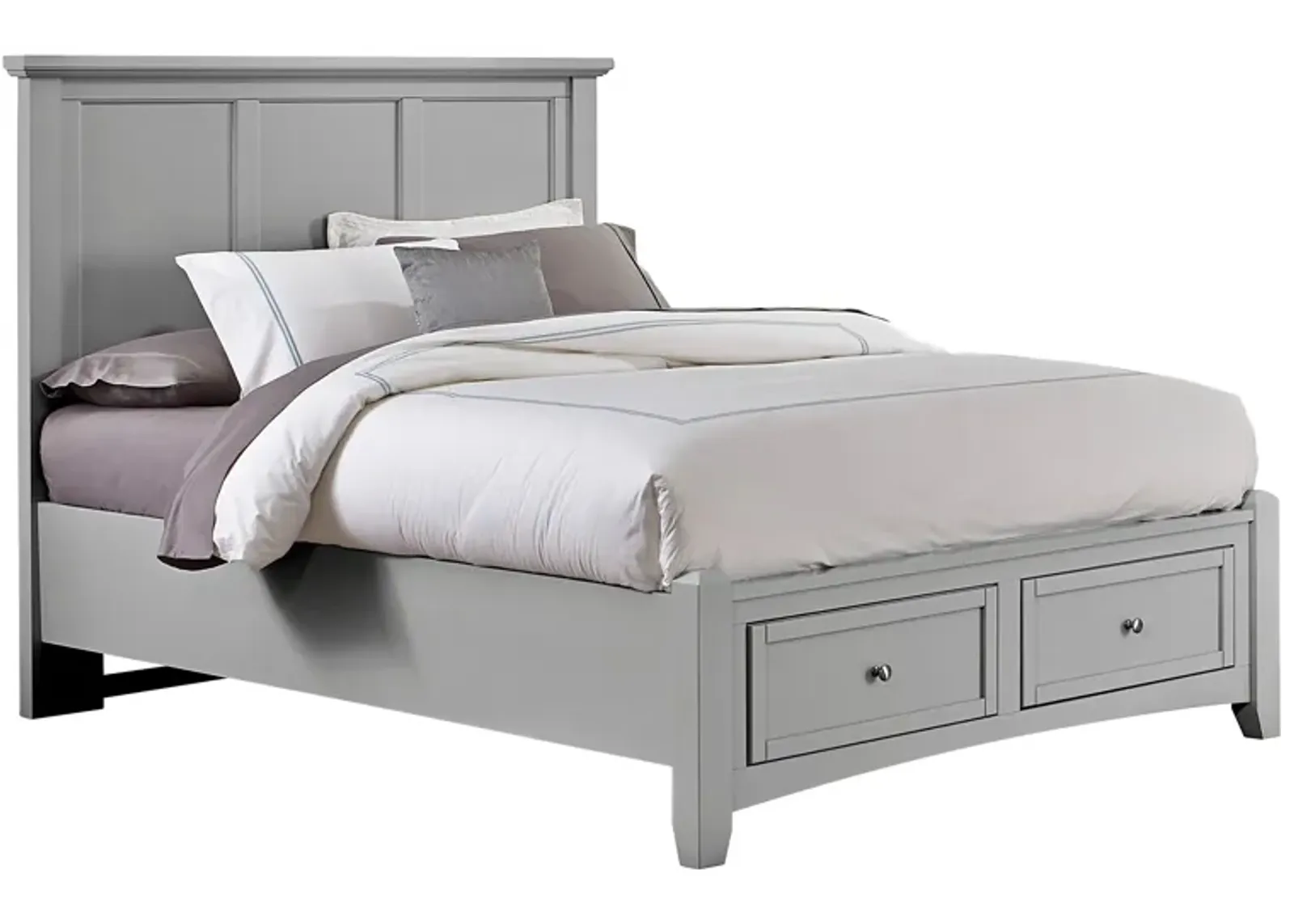 Bonanza Gray Twin Storage Bed