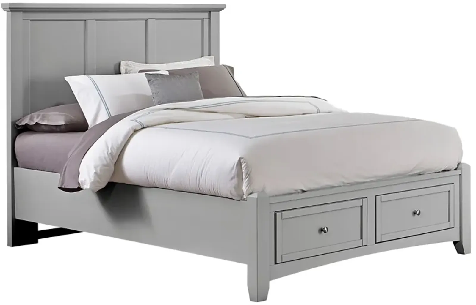 Bonanza Gray Twin Storage Bed