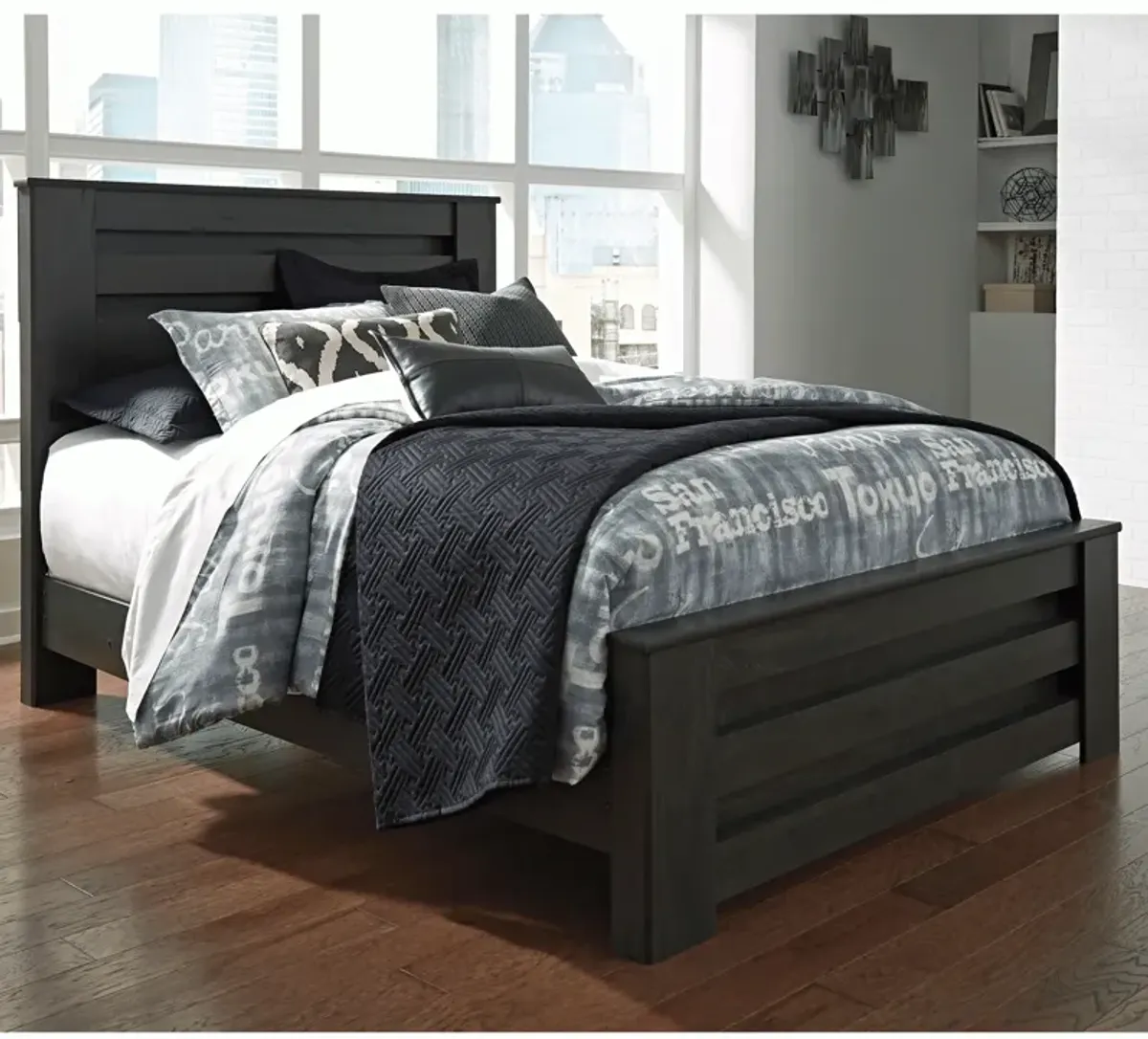 Brinxton Queen Panel Bed