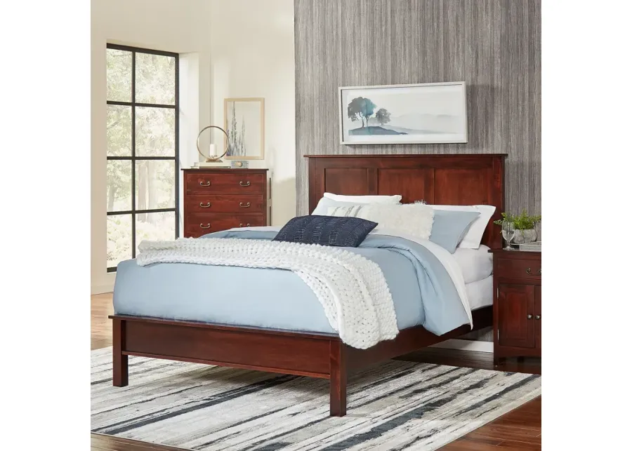 Concord Treasures King Panel Bed