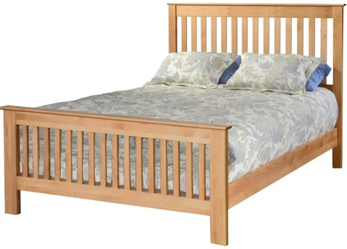 Shaker King Slat Bed