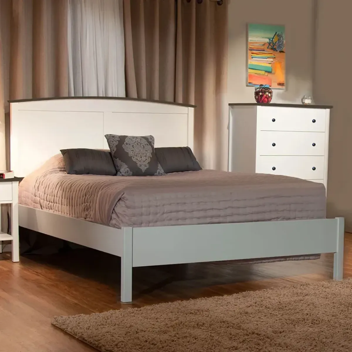 Shoreline Twin Panel Bed