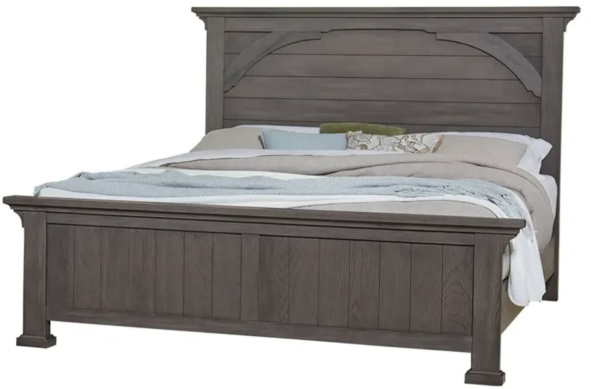 Vista Grey Queen Mansion Bed