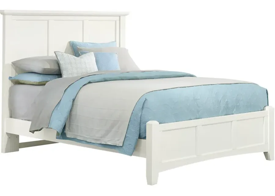 Bonanza White King Bed