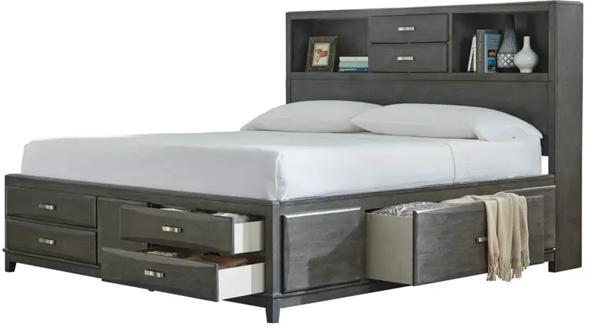 Caitbrook Queen Storage Bed